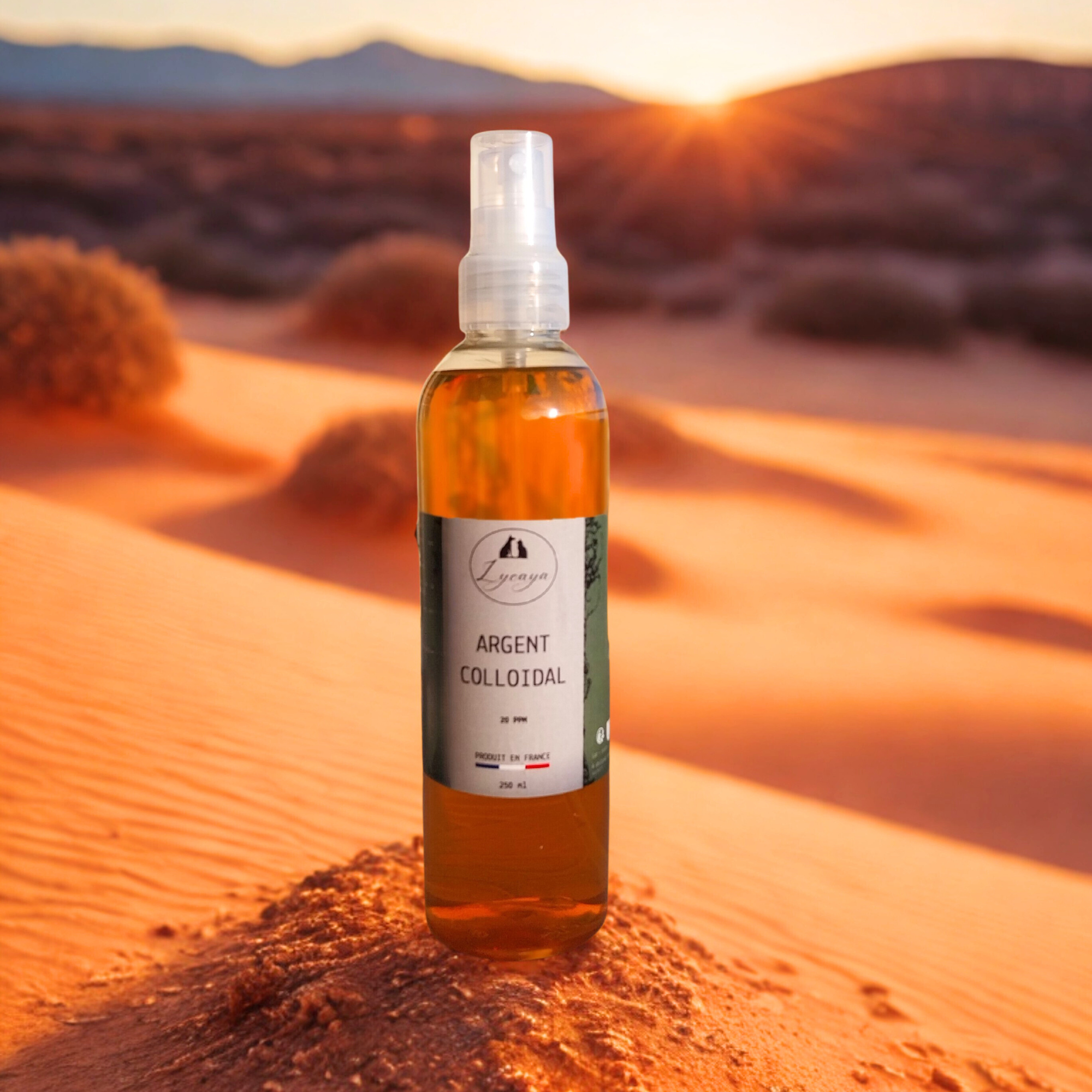 ARGENT COLLOIDAL 20 PPM POUR CHIENS ET CHATS - 250 ml - PRODUIT EN FRANCE