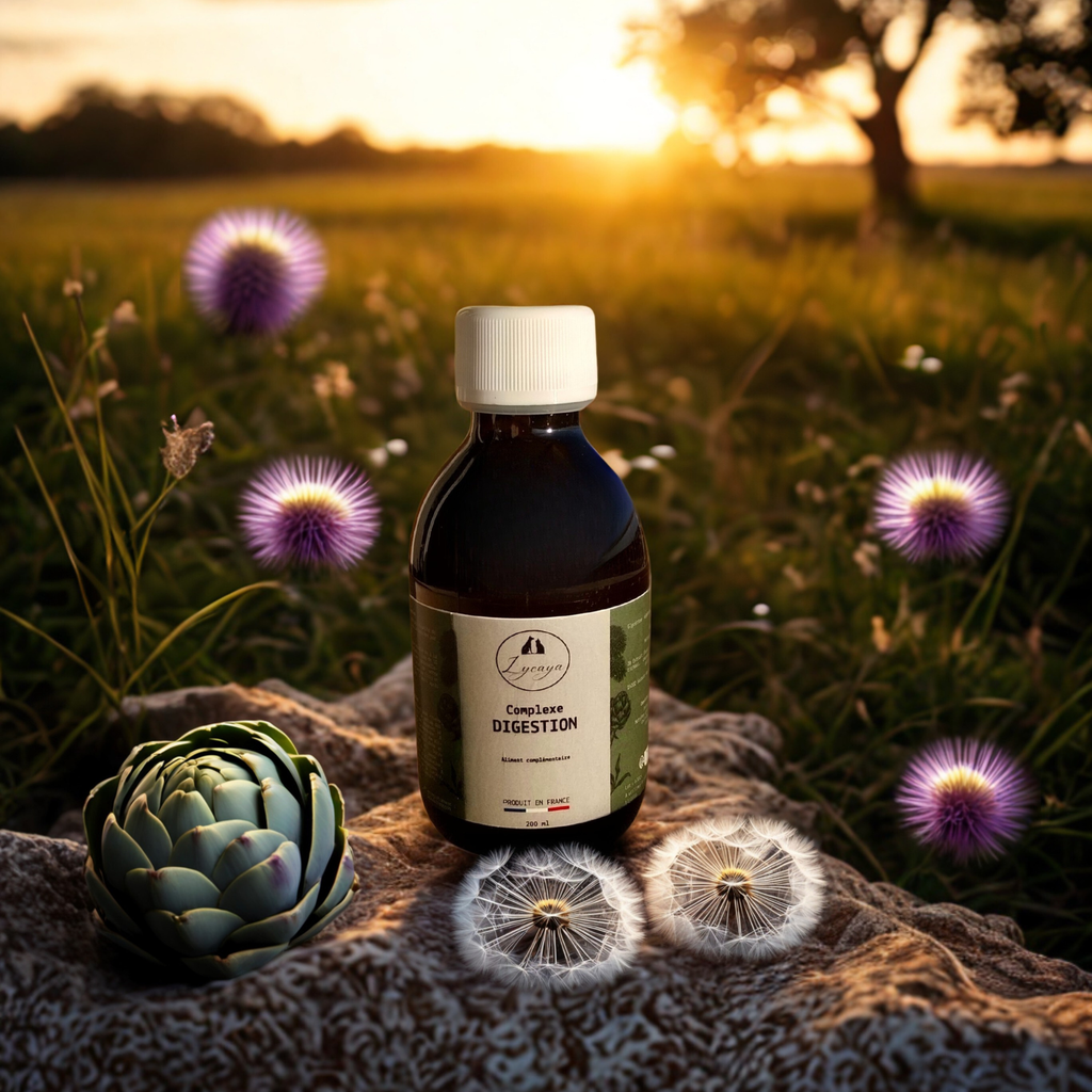 Digestion Complex for Dogs and Cats - Alcohol-Free - 200 ml - Produced in France