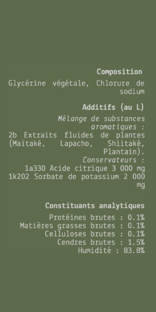 COMPLEXE DEFENSES NATURELLES POUR CHIENS ET CHATS SANS ALCOOL - 200 ml - PRODUIT EN FRANCE