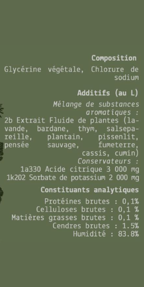 COMPLEXE EPIDERME POUR CHIENS ET CHATS SANS ALCOOL - 200 ml - PRODUIT EN FRANCE