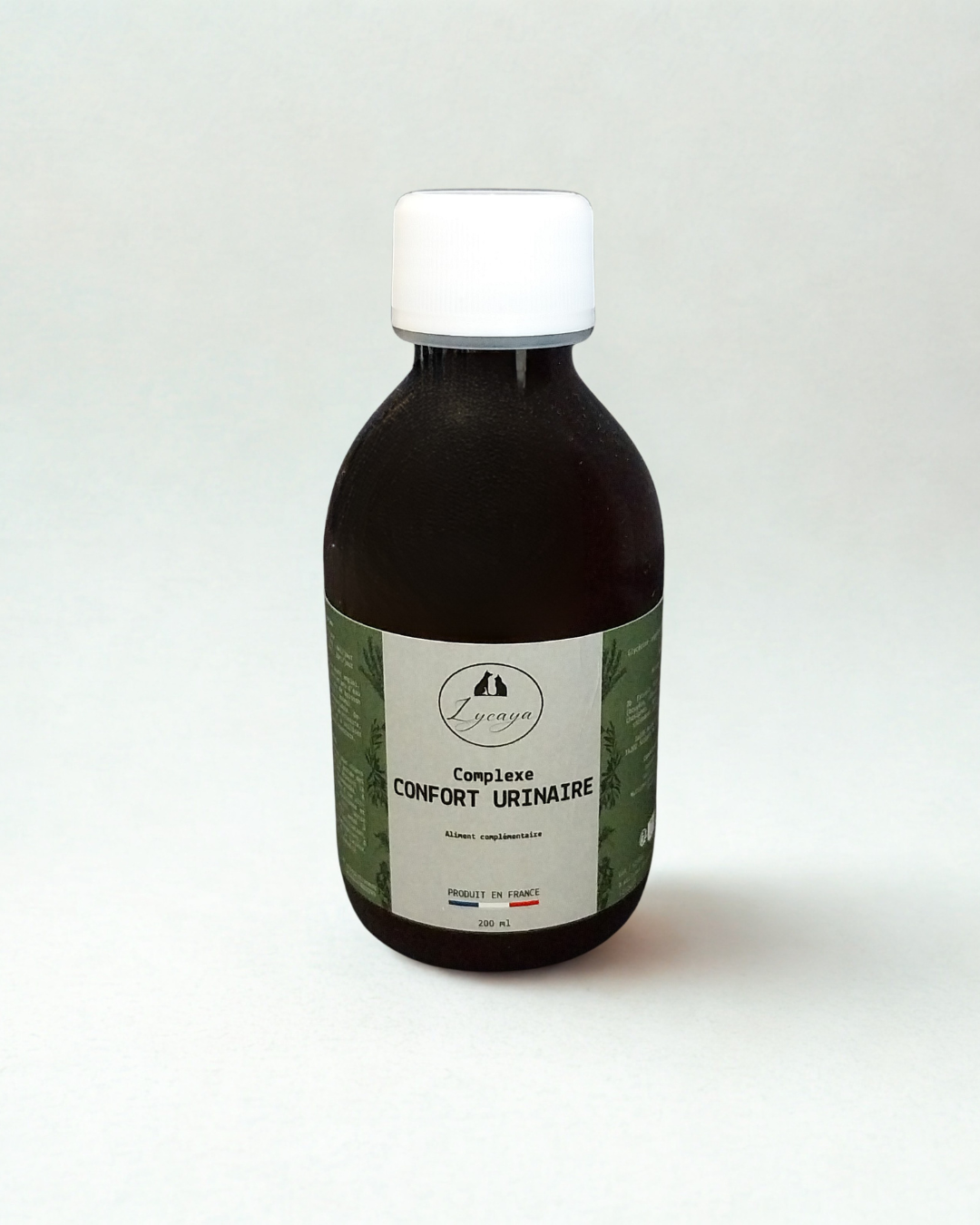 COMPLEXE CONFORT URINAIRE POUR CHIENS ET CHATS SANS ALCOOL- 200 ml - PRODUIT EN FRANCE